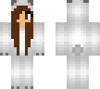 other girl polar bear skin