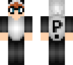 panda with glasses