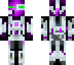 purple cyborg