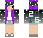 purple hair edit