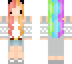 rainbow chibi girl
