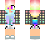 rainbow girl