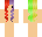 rainbow hair base