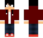 red jacket