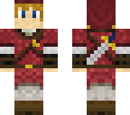 red link zelda