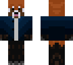 red panda blue