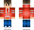 red sweat shirt