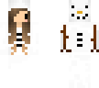 snowman chibi girl