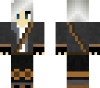 white haired boy