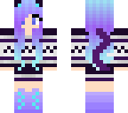 4px skin of ender cat by wolfgirl50