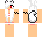 albino wolf bikini edit