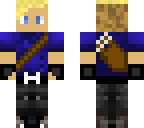 blonde archer boy