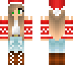 blonde holiday sweater