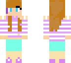blue eyed headphone purple girl