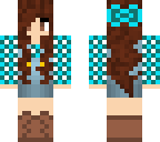 blue farm girl