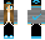 blue girl