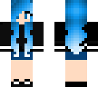 blue girl