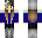 blue girl