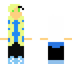 blue girl
