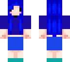blue girl