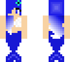 blue mermaid