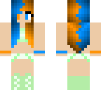 blue-orange girl