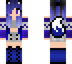 blue wolf girl