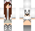 brunette wolf girl