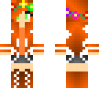 cute orange girl