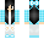 cute plaid whitewolfblueeye