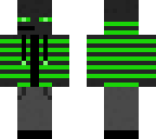 enderman green hoodie