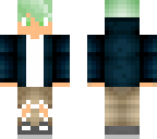 green hair
