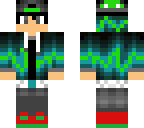 green lightning guy
