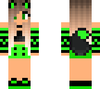 green wolf girl