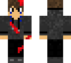 man with blood