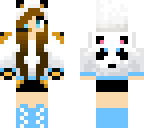 panda girl mixed