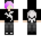 pastel haired goth