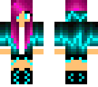pink hair dancer