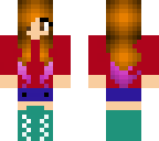 pink haired girl