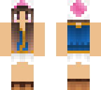 pink toad girl