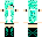 pretty aqua girl