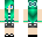 pretty green ombre girl