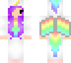 purple chibi alicorn