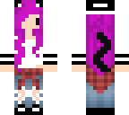 purple hair gara