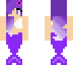 purple mermaid