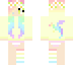 rainbow dragon girl