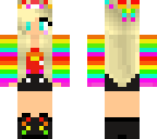 rainbow girl