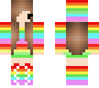 rainbow girl