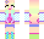rainbow girl