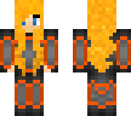 red armor girl